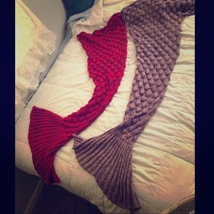 Mermaid Tail Lap Blankets